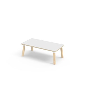 Bord Helmi HT 120x60 cm hvit mansjett
