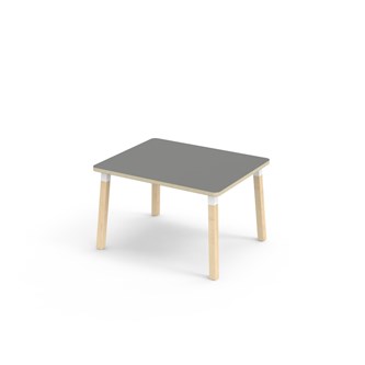 Bord Helmi akustikklaminat 100x80 cm hvit mansjett