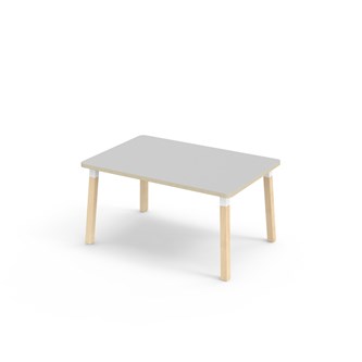 Bord Helmi akustikklaminat 120x80 cm hvit mansjett