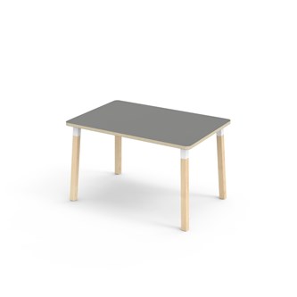 Bord Helmi akustikklaminat 120x80 cm hvit mansjett