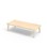Bord Helmi akustikklaminat 180x80 cm hvit mansjett
