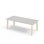 Bord Helmi akustikklaminat 180x80 cm hvit mansjett
