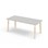 Bord Helmi akustikklaminat 180x80 cm hvit mansjett