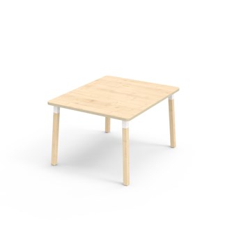 Bord Helmi FSC akustikklaminat 100x120 cm hvit mansjett