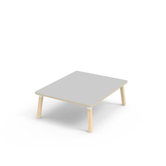 Bord Helmi FSC akustikklaminat 100x120 cm hvit mansjett