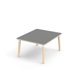 Bord Helmi FSC akustikklaminat 100x120 cm hvit mansjett