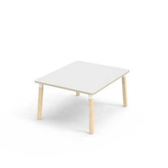 Bord Helmi FSC akustikklaminat 100x120 cm hvit mansjett