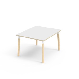 Bord Helmi FSC akustikklaminat 100x120 cm hvit mansjett