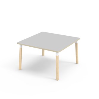 Bord Helmi FSC akustikklaminat 120x120 cm hvit mansjett