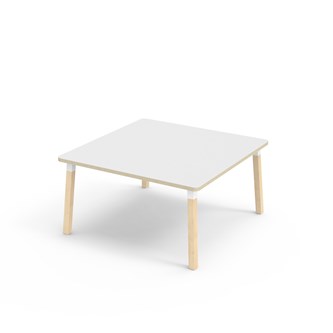 Bord Helmi FSC akustikklaminat 120x120 cm hvit mansjett