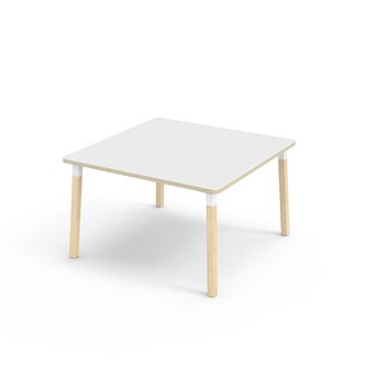 Bord Helmi FSC akustikklaminat 120x120 cm hvit mansjett