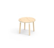 Bord Helmi FSC akustikklaminat Ø90 cm hvit mansjett