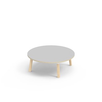 Bord Helmi HT Ø120 cm hvit mansjett