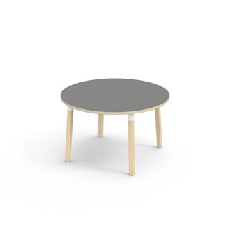 Bord Helmi HT Ø120 cm hvit mansjett