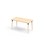 Bord My FSC laminat  120x60 cm hvit mansjett