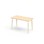 Bord My FSC laminat  120x60 cm hvit mansjett