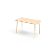 Bord My FSC laminat  120x60 cm hvit mansjett