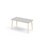 Bord My FSC laminat  120x60 cm hvit mansjett