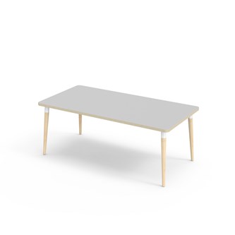 Bord My akustikklaminat 160x80 cm hvit mansjett