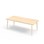 Bord My laminat  180x80 cm hvit mansjett