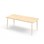 Bord My laminat  180x80 cm hvit mansjett