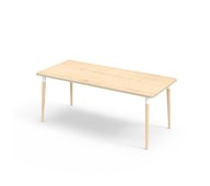 Bord My laminat  180x80 cm hvit mansjett