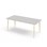 Bord My laminat  180x80 cm hvit mansjett