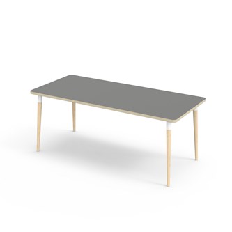 Bord My laminat  180x80 cm hvit mansjett