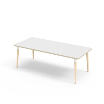 Bord My laminat  180x80 cm hvit mansjett