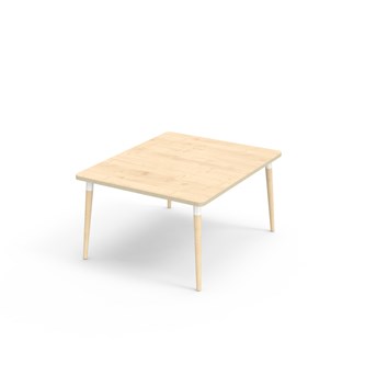 Bord My FSC laminat  100x120 cm hvit mansjett