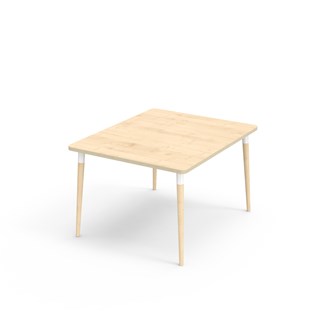 Bord My FSC laminat  100x120 cm hvit mansjett