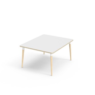 Bord My FSC laminat  100x120 cm hvit mansjett