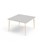 Bord My FSC akustikklaminat 120x120 cm hvit mansjett