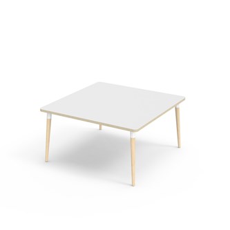 Bord My FSC akustikklaminat 120x120 cm hvit mansjett