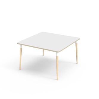 Bord My FSC akustikklaminat 120x120 cm hvit mansjett