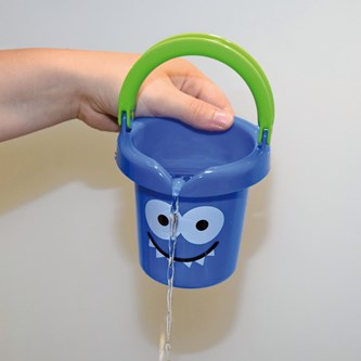 Morsomme bøtter med hull 3 stk