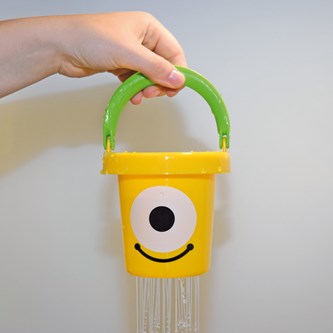 Morsomme bøtter med hull 3 stk