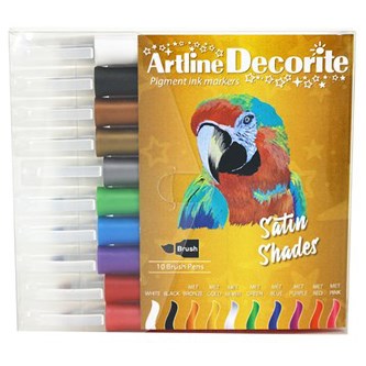 Dekortusj Artline Decorite metallic 10 stk