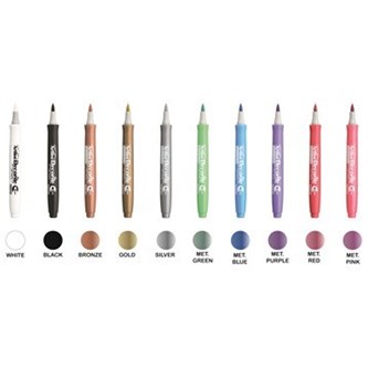Dekortusj Artline Decorite metallic 10 stk