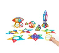 Polydron utforskersett transparent 100 deler