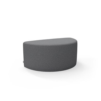 Sittepuff Riff halvrund