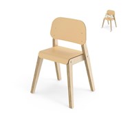 Barnestol Grow FSC D21 sh37 cm med fotstøtte