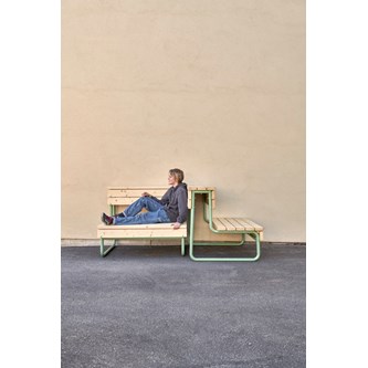 Rørvik Lounge sittebenk