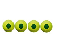 Wilson Tennisball starter grønn 4 stk