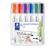 Whiteboardtusj Staedtler Lumocolor 6 stk