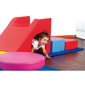 Motorikksett i skum kube 17 deler