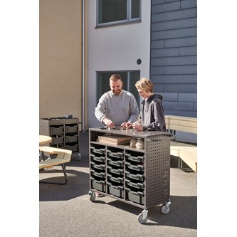Wille materialvogn høy
