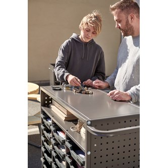 Wille materialvogn høy