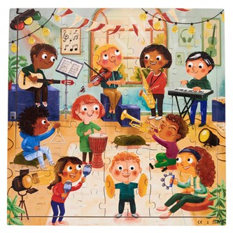 Puslespill musikkinstrumenter