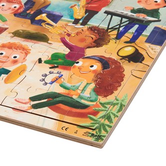 Puslespill musikkinstrumenter